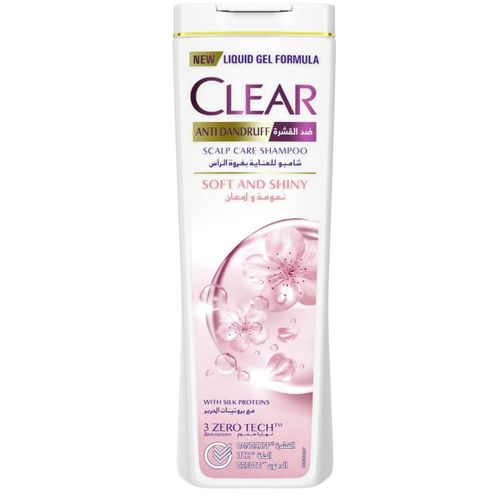 CLEAR Women's Anti Dandruff Shampoo Soft & Shiny 360ML