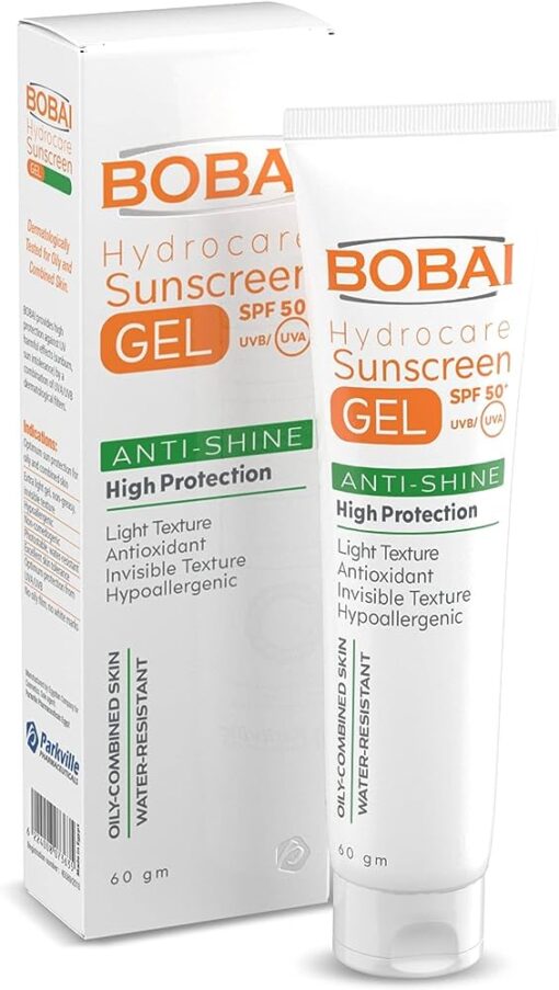 Bobai hydrocare sunscreen gel spf 60 g