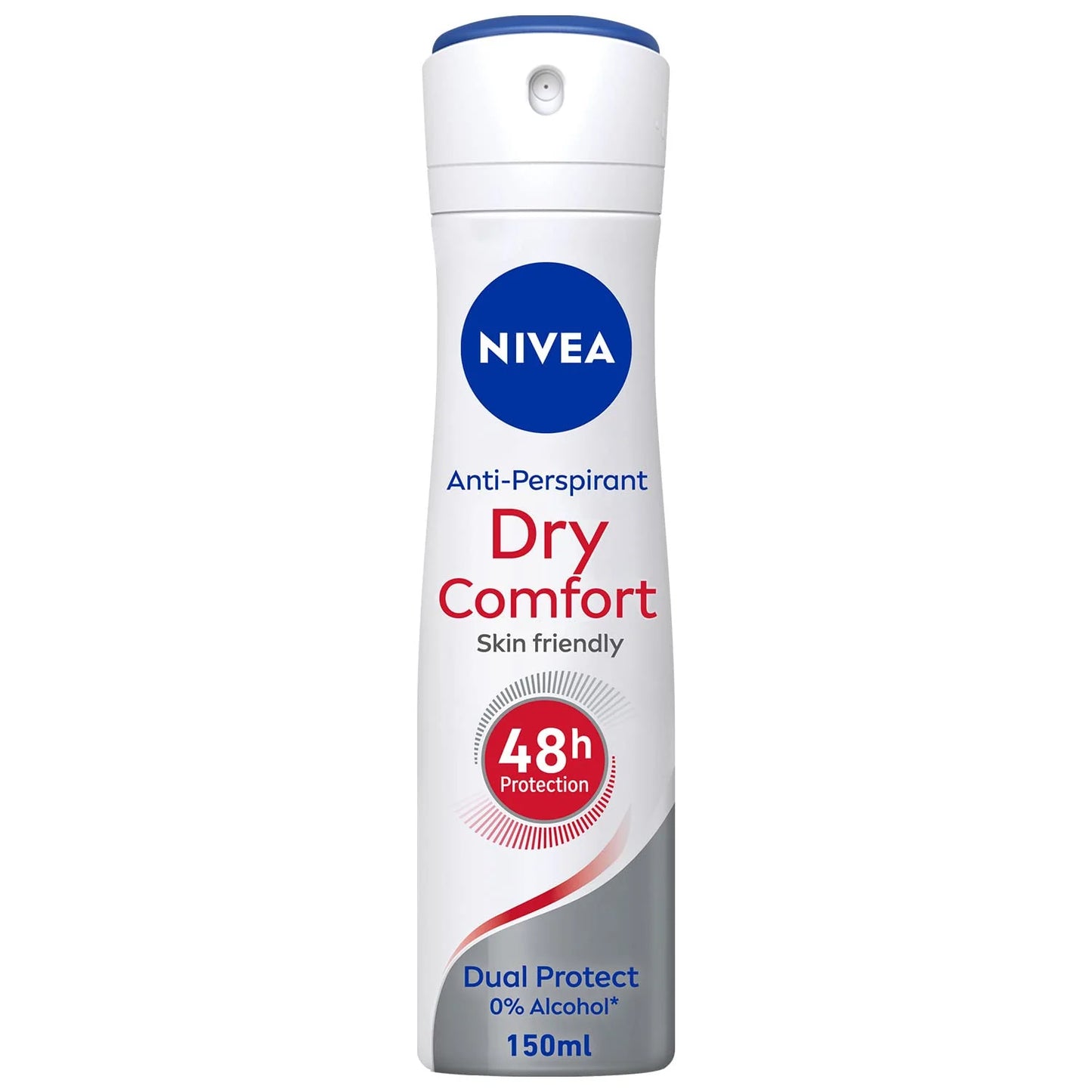 NIVEA Antiperspirant Spray for Women, Dry Comfort Quick Dry, 150ml