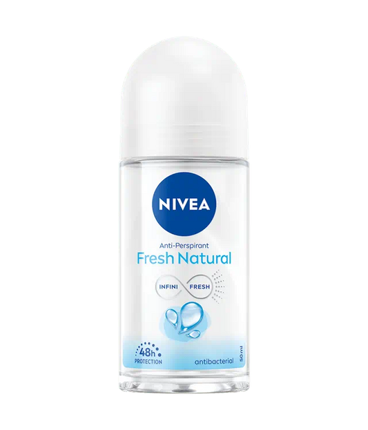 Nivea Fresh Natural Roll-On Deodorant Pack of 3 x 50 ml